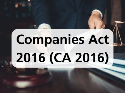 Companies Act 2016 (CA 2016) Companies Act 2016 (CA 2016)